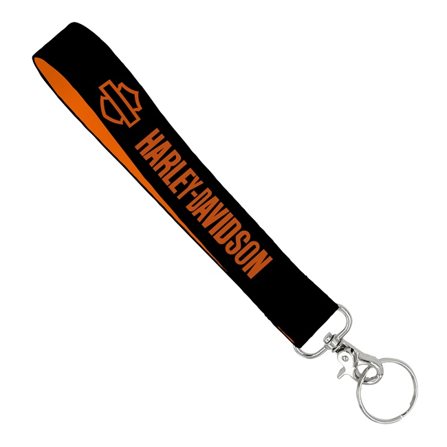  Custom wrist lanyard keychain - 1 inch heat transfer printing - KRD0808N 